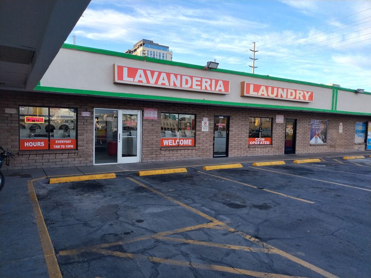 Inside SpinCycle Laundromat
